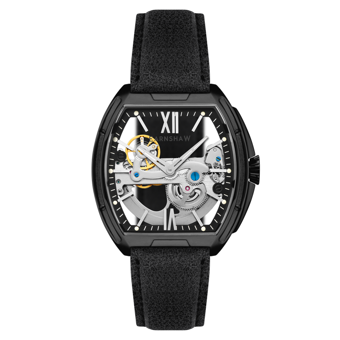 Thomas Earnshaw Nobility Knightsbridge Automatic Coal Smoke angled shot picture