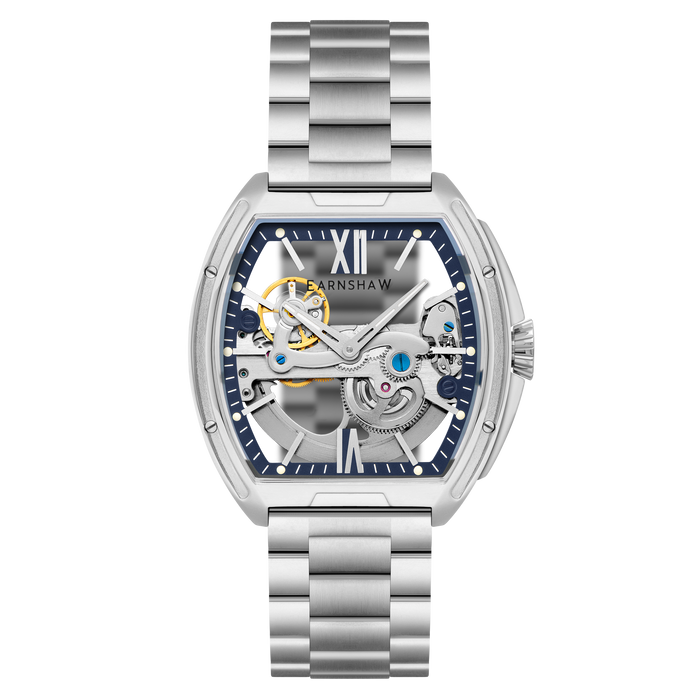 Thomas Earnshaw Nobility Knightsbridge Automatic SS Midnight Sky angled shot picture