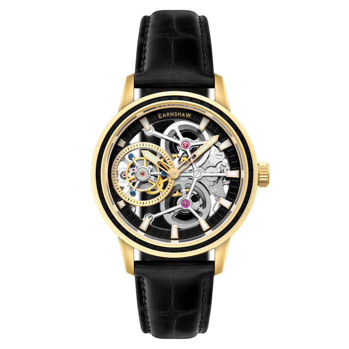 Thomas Earnshaw Engineer Parsons Tourbillon Spinel Noir Limited Edition angled shot picture