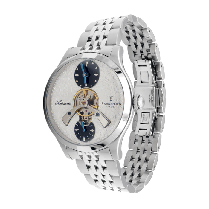 Thomas Earnshaw Engineer Dalton Automatic Royal White angled shot picture