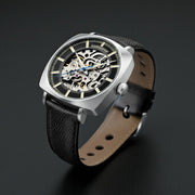 Thomas Earnshaw City Of London Moorgate Skeleton Automatic Raven Shadow