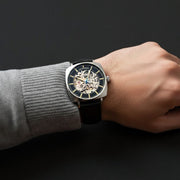 Thomas Earnshaw City Of London Moorgate Skeleton Automatic Raven Shadow