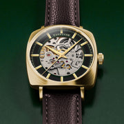Thomas Earnshaw City Of London Moorgate Skeleton Automatic Rustic Shine