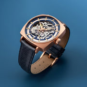 Thomas Earnshaw City Of London Moorgate Skeleton Automatic Satin Bronze