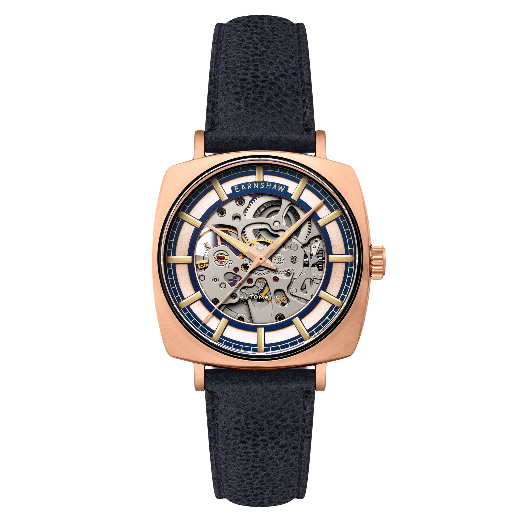 Thomas Earnshaw City Of London Moorgate Skeleton Automatic Satin