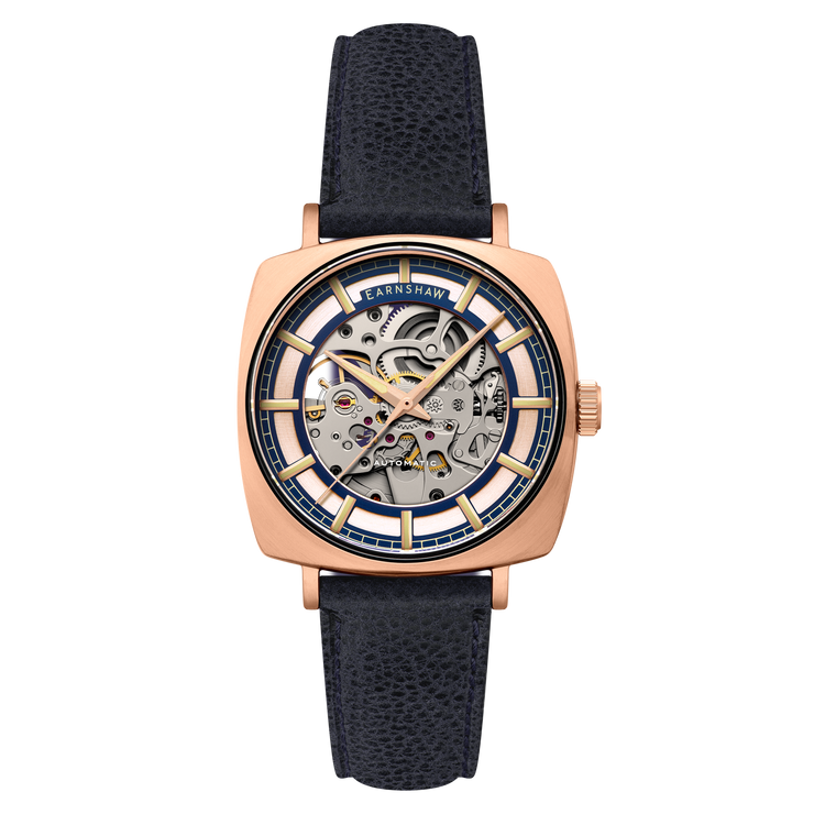 Thomas Earnshaw City Of London Moorgate Skeleton Automatic Satin Bronze