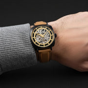 Thomas Earnshaw City Of London Moorgate Skeleton Automatic Charcoal Bridge