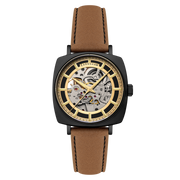 Thomas Earnshaw City Of London Moorgate Skeleton Automatic Charcoal Bridge