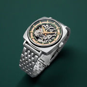 Thomas Earnshaw City Of London Moorgate Skeleton Automatic Bronze Spark