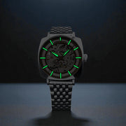 Thomas Earnshaw City Of London Moorgate Skeleton Automatic Bronze Spark