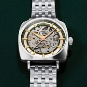 Thomas Earnshaw City Of London Moorgate Skeleton Automatic Bronze Spark