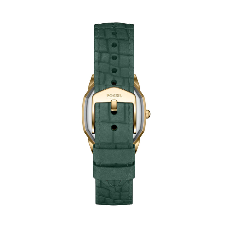 Fossil Harlow Emerald Gold