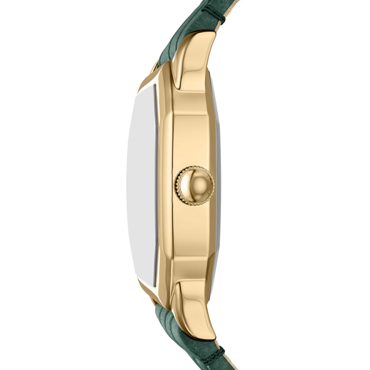 Fossil Harlow Emerald Gold