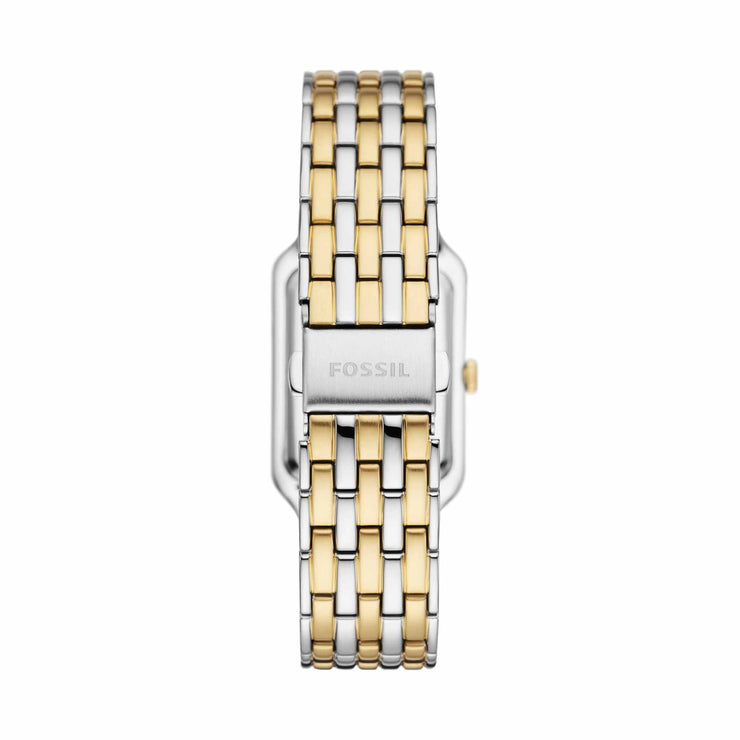 Fossil Raquel Date Silver Gold SS