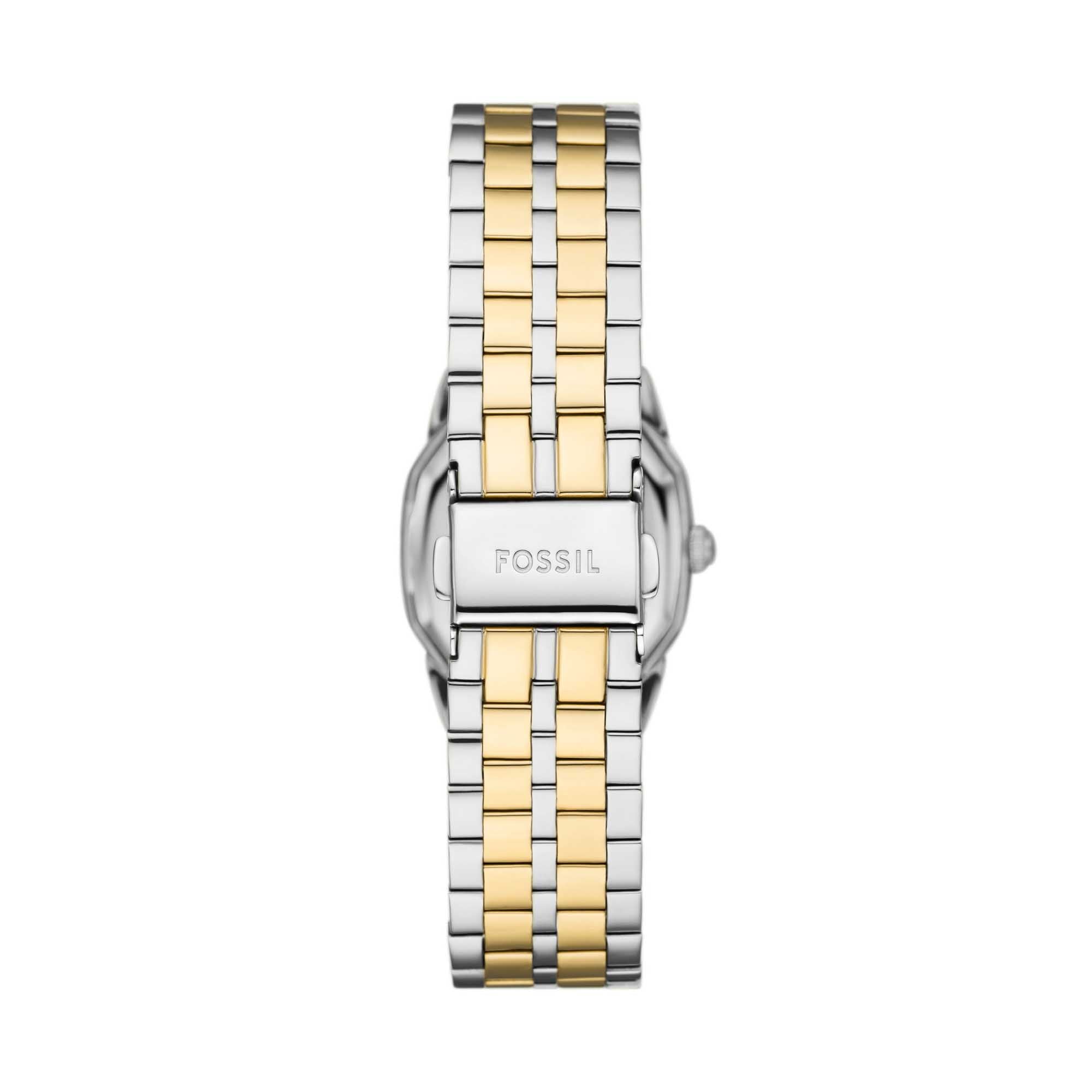 Women’s fossil gold silver watch Fossil Women main image 3