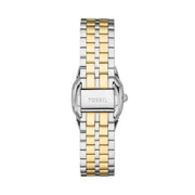 Fossil Harlow Silver Gold SS