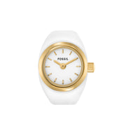 Fossil Watch Ring White