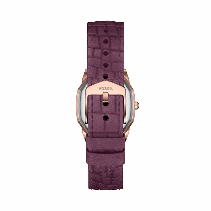 Fossil Harlow Red Wine Gold