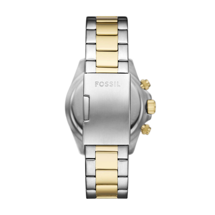 Fossil Autocross Chronograph Silver Gold SS