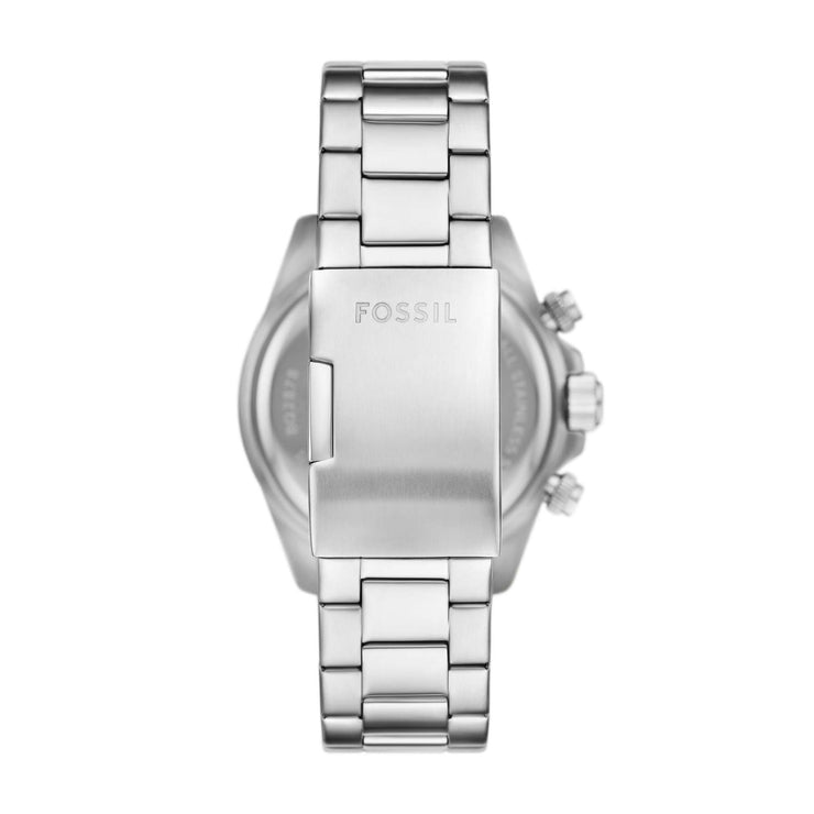 Fossil Autocross Chronograph Silver Green SS
