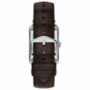 Fossil Carraway Automatic Brown Silver