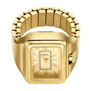 Fossil Raquel Watch Ring Gold SS