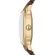Fossil Harlow Brown Gold