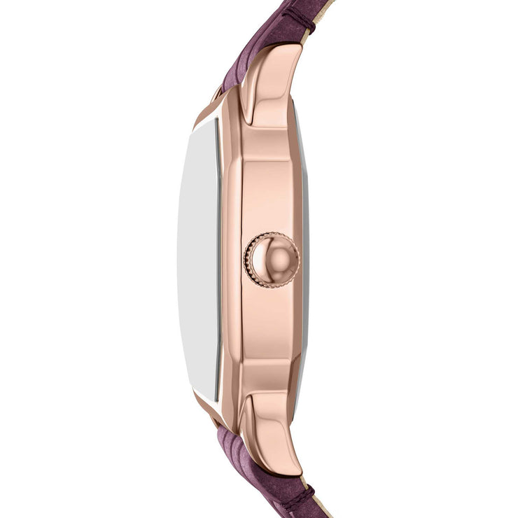 Fossil Harlow Red Wine Gold
