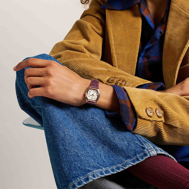 Fossil Harlow Red Wine Gold