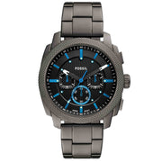 Fossil Machine Chronograph Gunmetal SS