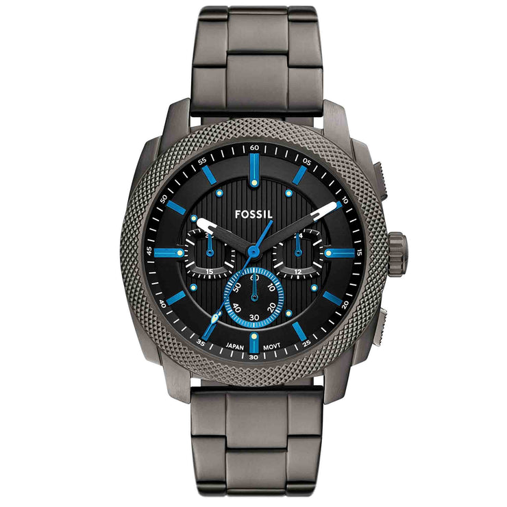 Fossil Machine Chronograph Gunmetal SS