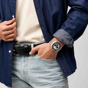 Fossil Autocross Chronograph Silver Black SS