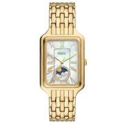 Fossil Raquel Day Night Mother of Pearl Gold SS