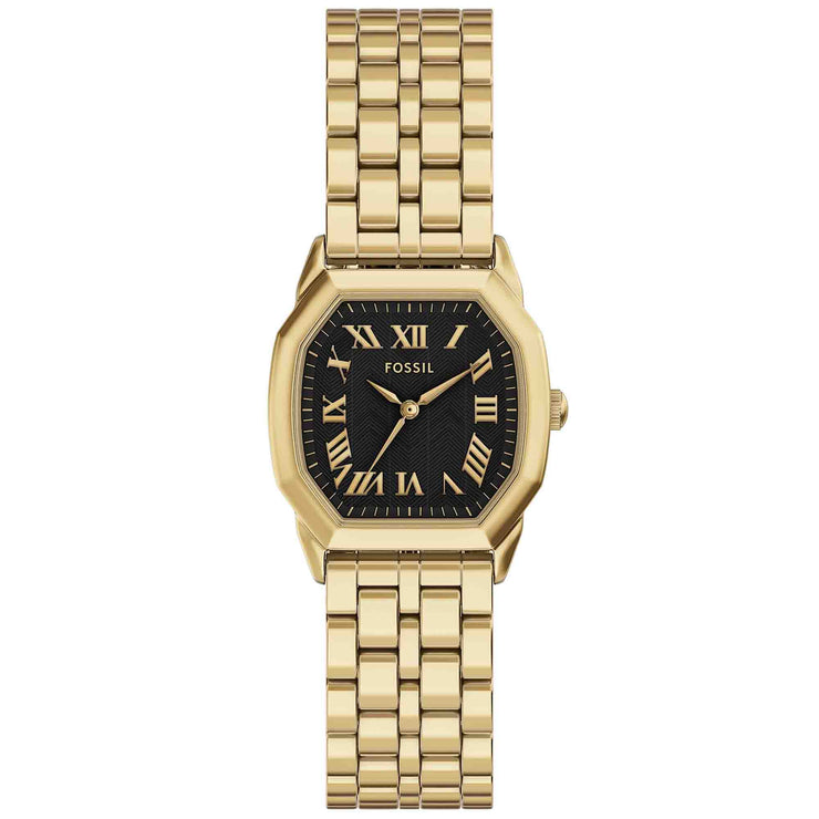 Fossil Harlow Gold Black SS