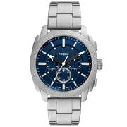 Fossil Machine Chronograph Blue SS