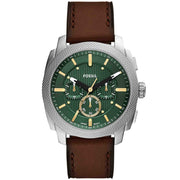 Fossil Machine Chronograph Brown Green