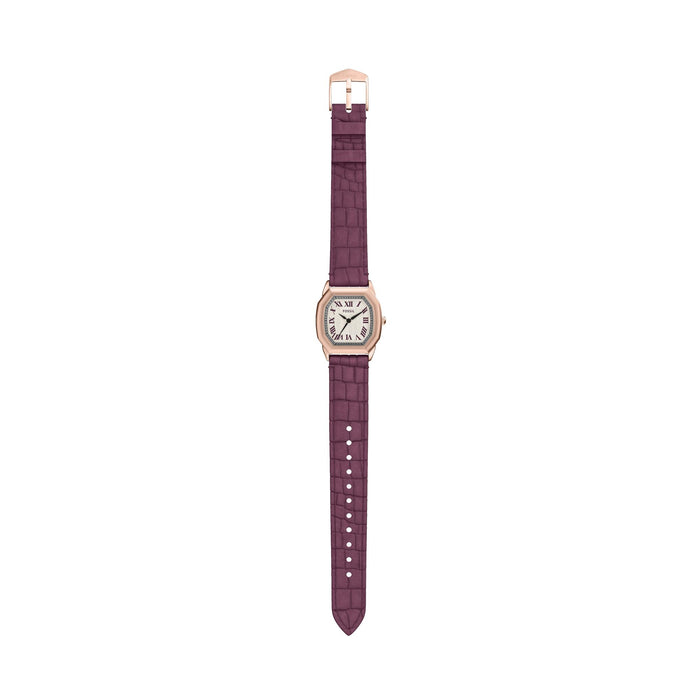 Fossil Harlow Red Wine Gold angled shot picture