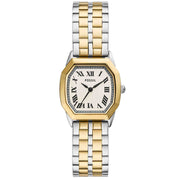 Fossil Harlow Silver Gold SS