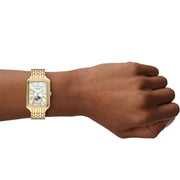 Fossil Raquel Day Night Mother of Pearl Gold SS