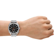 Fossil Machine Chronograph Black SS