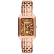 Fossil Raquel Date Rose Gold Brown SS