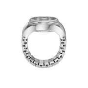 Fossil Watch Ring Two-Hand Silver SS