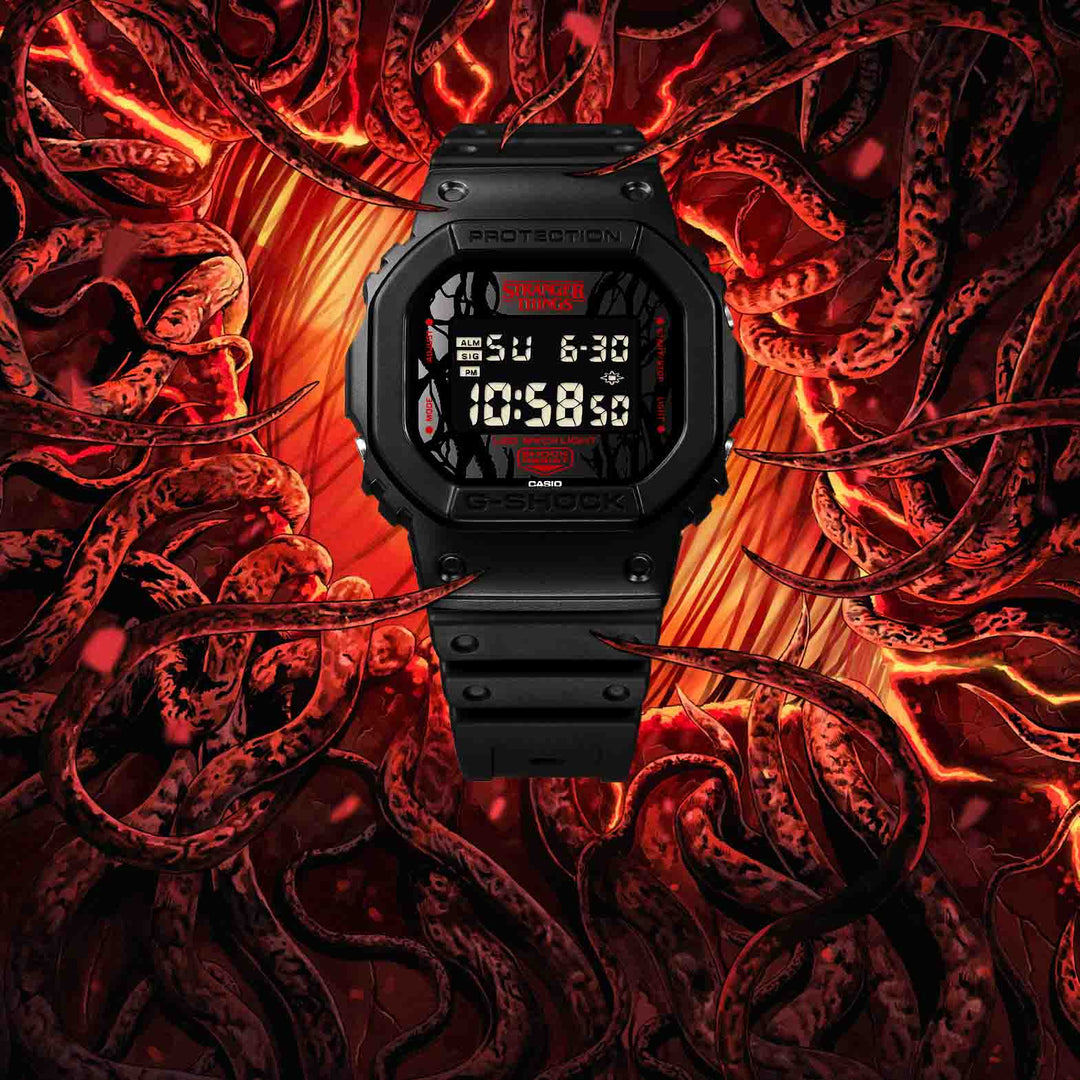 【新品】Stranger Things G-SHOCK DW-5600STT G-Shock DW5600 x Stranger Things | Watches.com