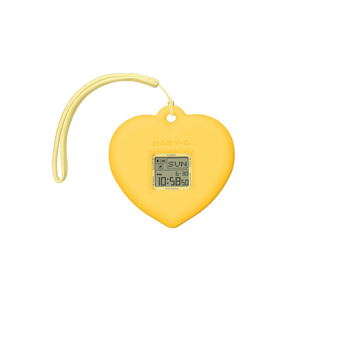 G-Shock BGD10KH Baby-G Heart Pop Yellow angled shot picture