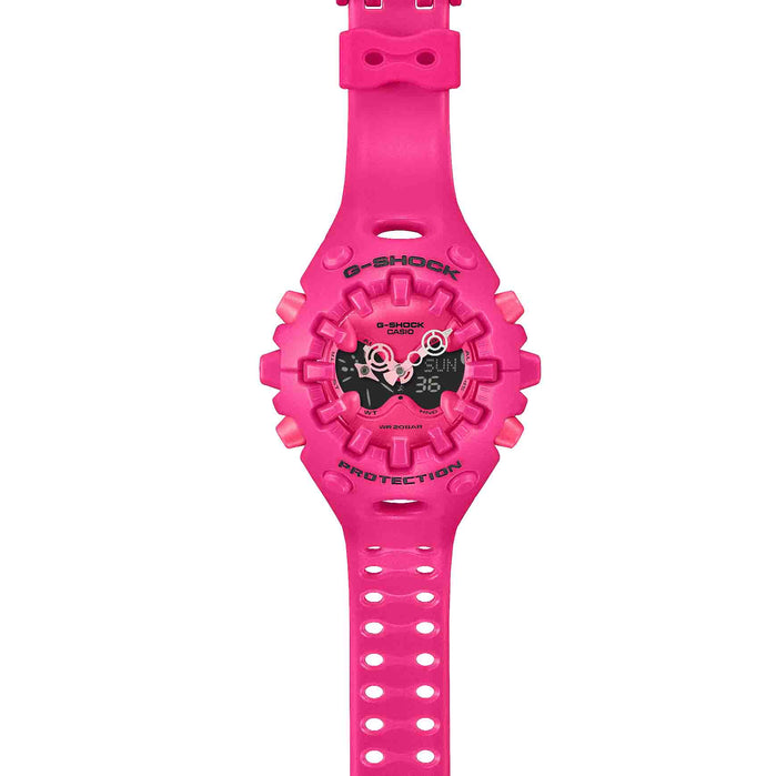G-Shock GAV01 Ana-Digi Pink angled shot picture