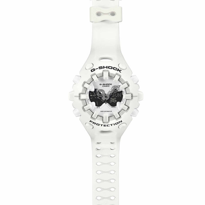 G-Shock GAV01 Ana-Digi White angled shot picture