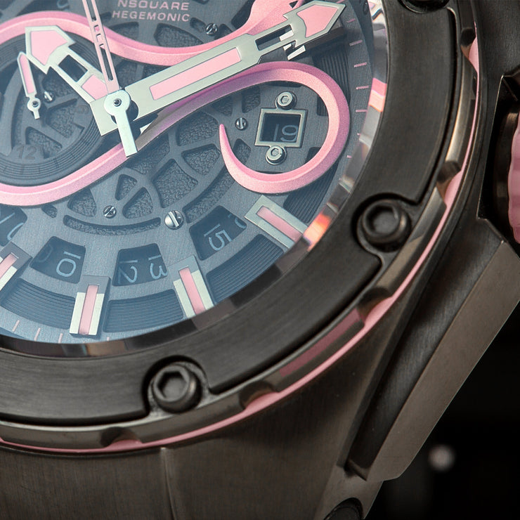 Nsquare SnakeKing Automatic 46mm Pink