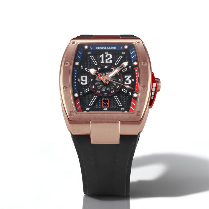 NSQUARE Gale Chaser Automatic N47.2 Rose Gold angled shot picture