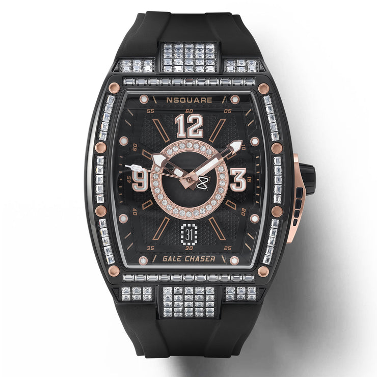 Nsquare Gale Chaser Automatic N47.4 Black Rose Gold