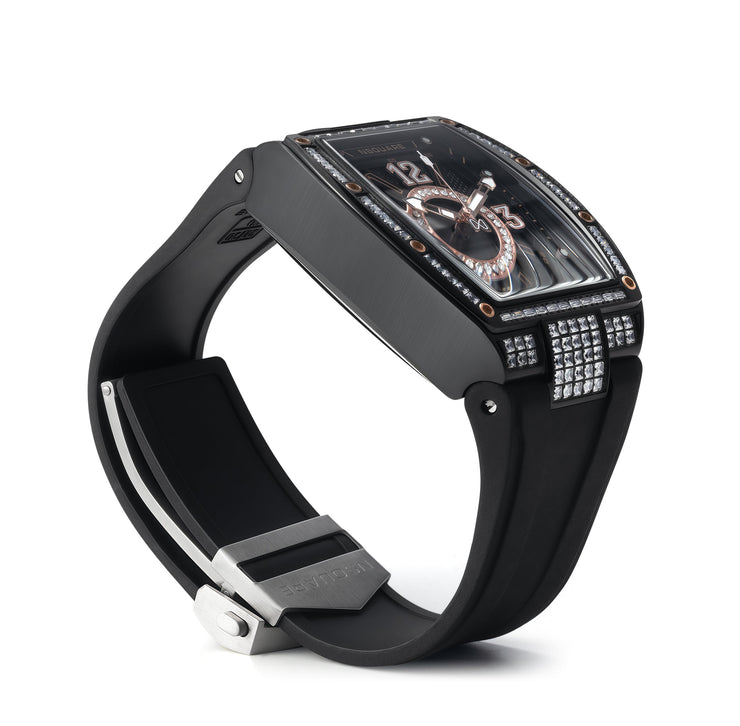 Nsquare Gale Chaser Automatic N47.4 Black Rose Gold